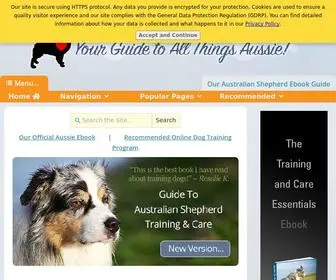 Australian-Shepherd-Lovers.com(Australian Shepherd Info) Screenshot