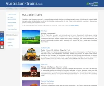 Australian-Trains.com(Australian Trains) Screenshot
