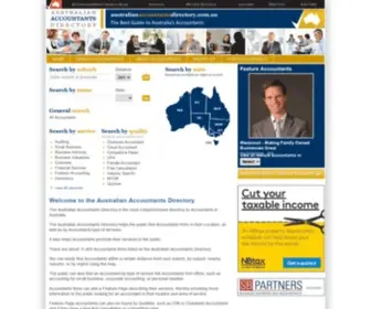 Australianaccountantsdirectory.com.au(The Australian Accountants Directory) Screenshot