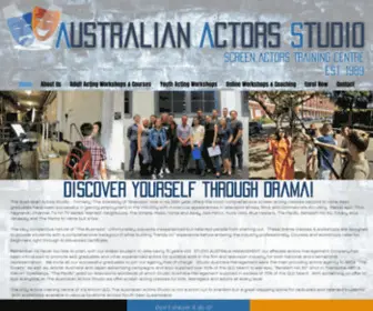 Australianactorsstudio.com.au(Acting Classes) Screenshot