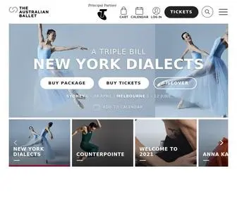 Australianballet.com.au(The Australian Ballet) Screenshot