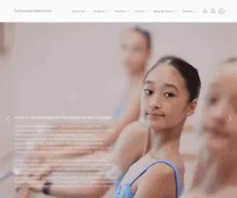 Australianballetschool.com.au(The Australian Ballet School) Screenshot
