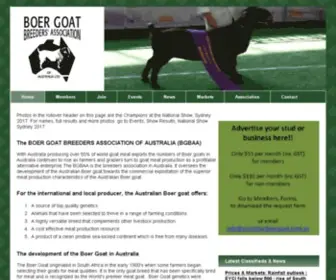 Australianboergoat.com.au(BGBAA) Screenshot