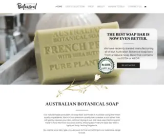 Australianbotanicalsoap.com.au(Australian Botanical Soap) Screenshot
