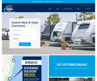 Australiancaravancentre.com.au(Caravans for Sale) Screenshot