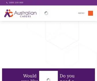 Australiancarers.com.au(Australian Carers) Screenshot