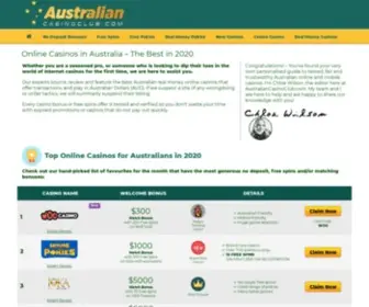 Australiancasinoclub.com Screenshot