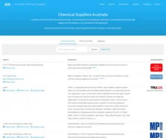 Australianchemicalsuppliers.com(Australian Chemical Suppliers) Screenshot
