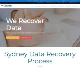 Australiandatarecovery.com.au(Sydney Data RECOVERY & Computer Forensics) Screenshot