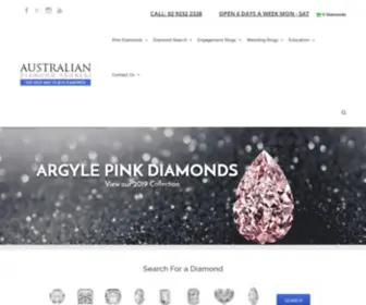 Australiandiamondbrokers.com(Australian Diamond Brokers) Screenshot