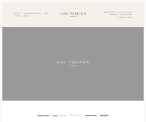 Australianfashionlabels.com.au(Australian Fashion Labels) Screenshot