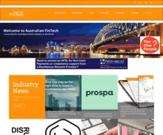 Australianfintech.com.au(Australian FinTech) Screenshot