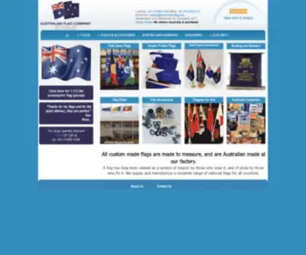 Australianflag.biz(Australian Flag Company) Screenshot