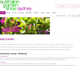 Australiangardenshowsydney.com.au(The Garden Show) Screenshot