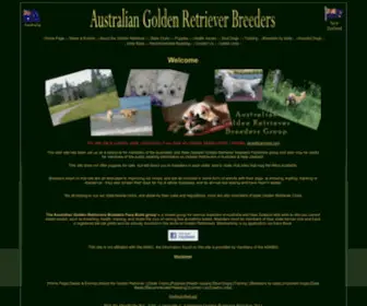 Australiangoldenretrieverbreeders.com(Australian Golden Retriever Breeders) Screenshot