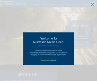 Australiangreenclean.com.au(Australian Green Clean) Screenshot