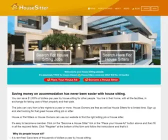 Australianhousesitter.com.au(House and Pet Sitting) Screenshot