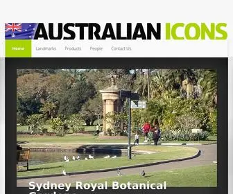 Australianicons.com.au(Australian Icons) Screenshot