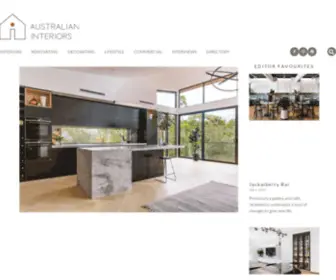 Australianinteriors.com.au(Australian Interiors) Screenshot