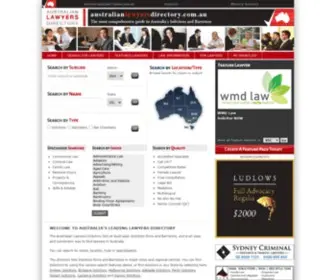 Australianlawyersdirectory.com.au(Australian) Screenshot