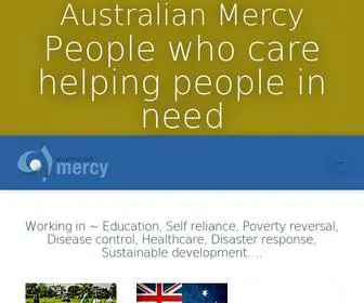 Australianmercy.org(Australian Mercy) Screenshot