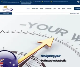 Australianmigrationcentre.com(Australian Migration Center) Screenshot