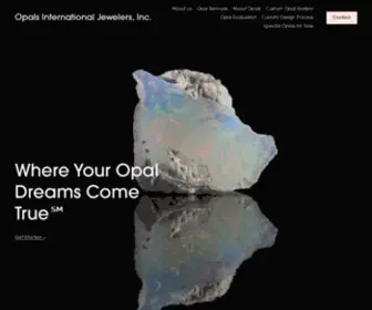 Australianopals.com(Opals International Jewelers) Screenshot