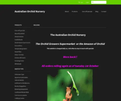 Australianorchids.com.au(Australianorchids) Screenshot