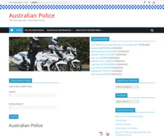 Australianpolice.com.au(Australian Police) Screenshot