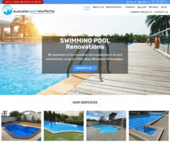 Australianpoolresurfacing.com.au(Australian Pool Resurfacing) Screenshot