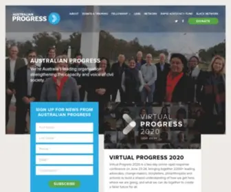 Australianprogress.org.au(Australian Progress) Screenshot