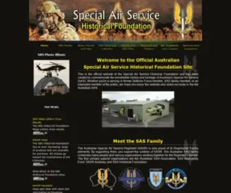 Australiansas.com(SAS Historical Foundation) Screenshot