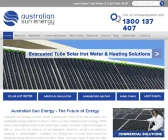 Australiansunenergy.com.au(Leading Global Renewable Energy Company) Screenshot