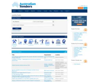 Australiantenders.com.au(Helping your business win big) Screenshot