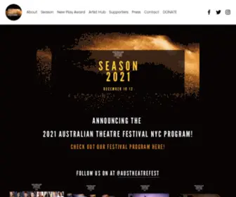 Australiantheatrefestival.com(The Australian Theatre Festival) Screenshot