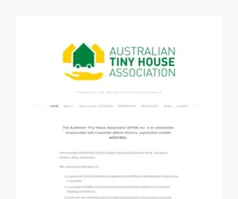 Australiantinyhouseassociation.org.au(ATHA) Screenshot