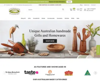 Australianwoodwork.com.au(100% Australian Made & Owned) Screenshot