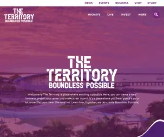 Australiasnorthernterritory.com.au(The Territory) Screenshot