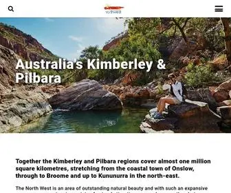 Australiasnorthwest.com(The Kimberley & Pilbara) Screenshot