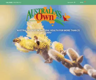 Australiasown.com.au(Benefits of Bee Pollen Australia's Own Bee Pollen) Screenshot