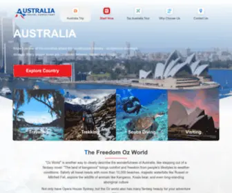 Australiatravelonline.com(Travel to Australia) Screenshot