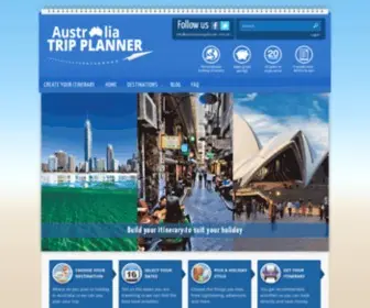 Australiatripplanner.com.au(Get your free holiday planner) Screenshot