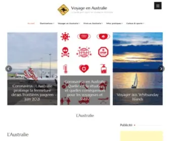 Australie-Voyage.fr(Vivre et voyage en Australie) Screenshot