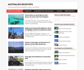 Australien-Reisetipps.de(Australien Reisetipps) Screenshot