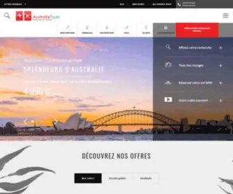 Australietours.com(Australie Tours) Screenshot