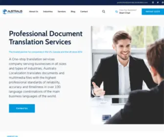 Australis-Localization.com(Australis Localization ) Screenshot
