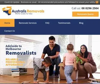 Australisremovals.com.au(Removalists Adelaide to Melbourne) Screenshot