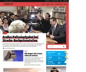 Austria.com(Alle Nachrichten aus Wien und den Wiener Bezirken sowie Services rund um die Bundeshauptstadt) Screenshot