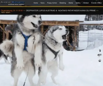 Austrian-Wolf.at(Alaskan Malamute) Screenshot