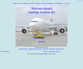 Austrianaviationart.org(Österreich) Screenshot